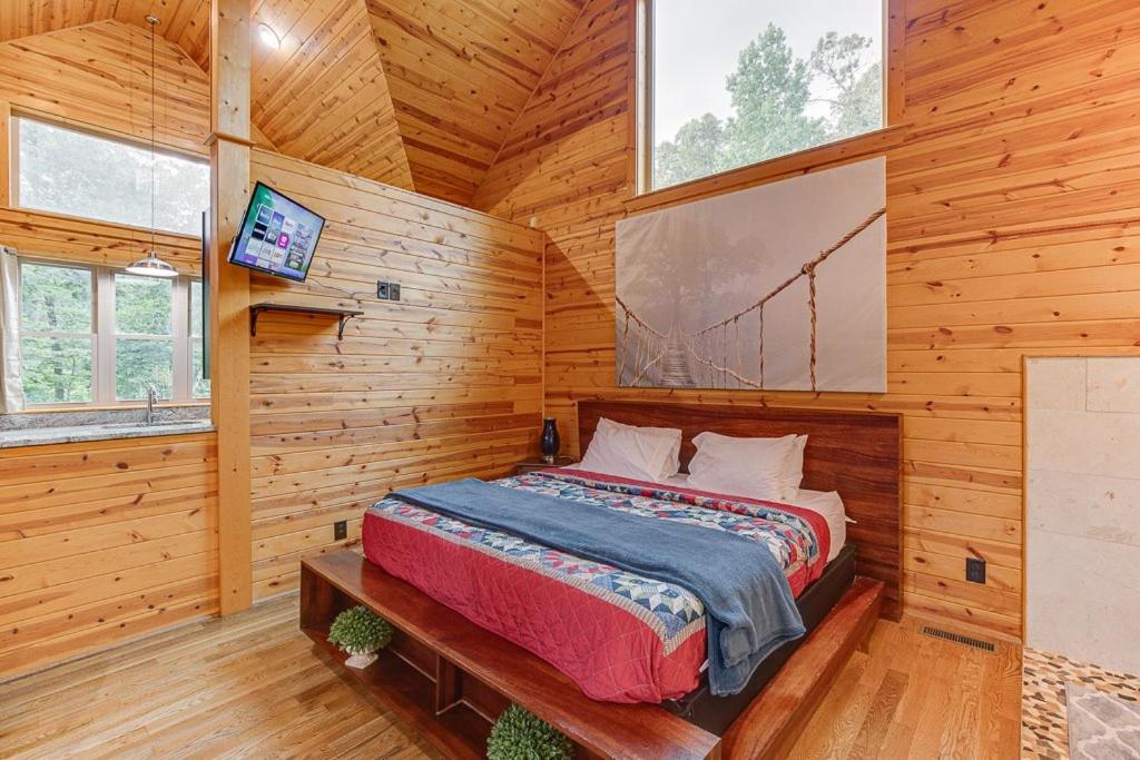Perfect Couples Cabin W 2 Person Spa Bath Cornelia Dış mekan fotoğraf